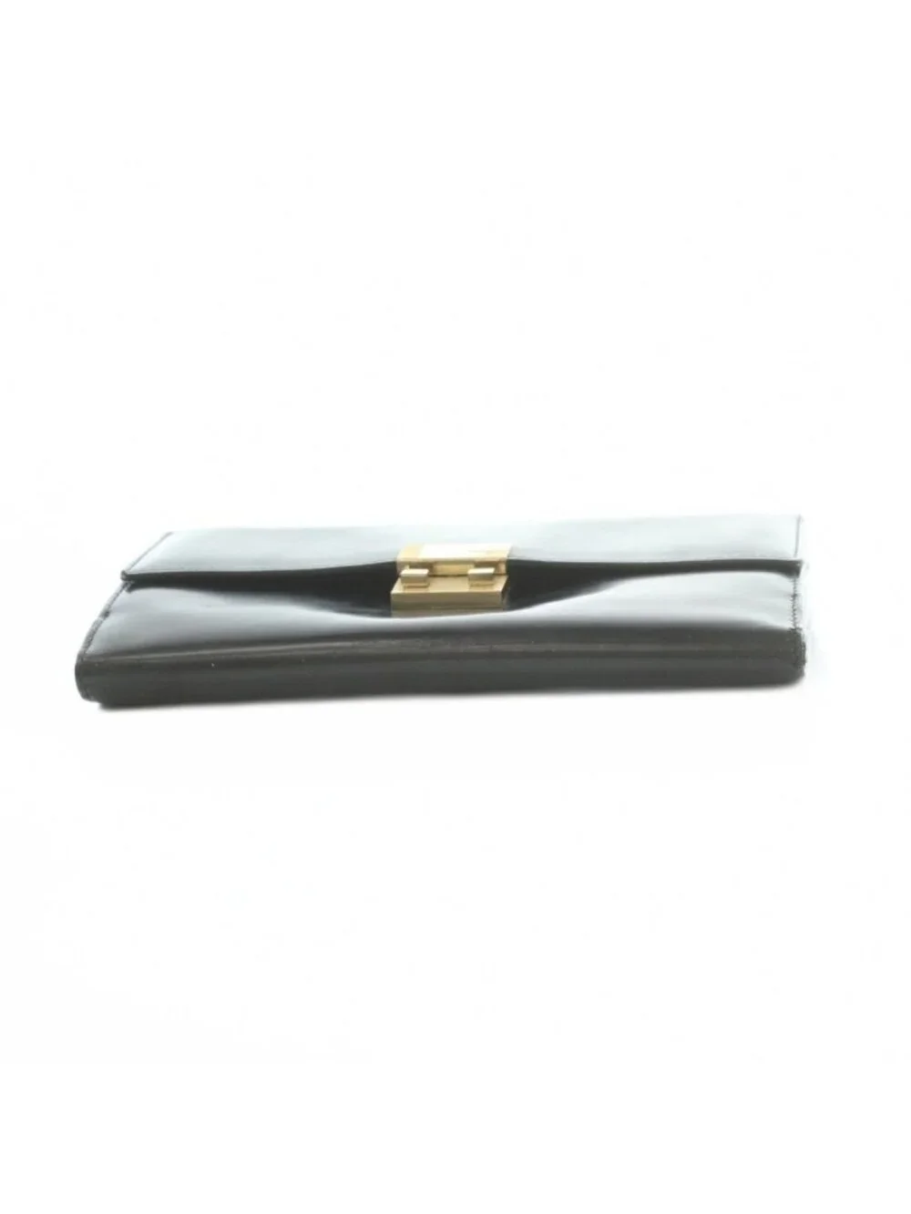 Gucci Wallet Bifold Coin Purse Leather Black